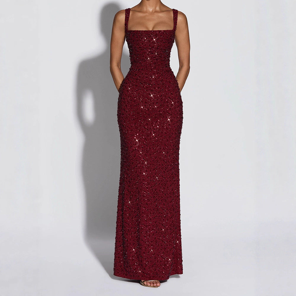 Damen glamouröses Abendkleid Drune