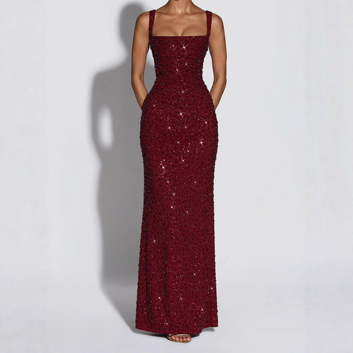 Damen glamouröses Abendkleid Drune