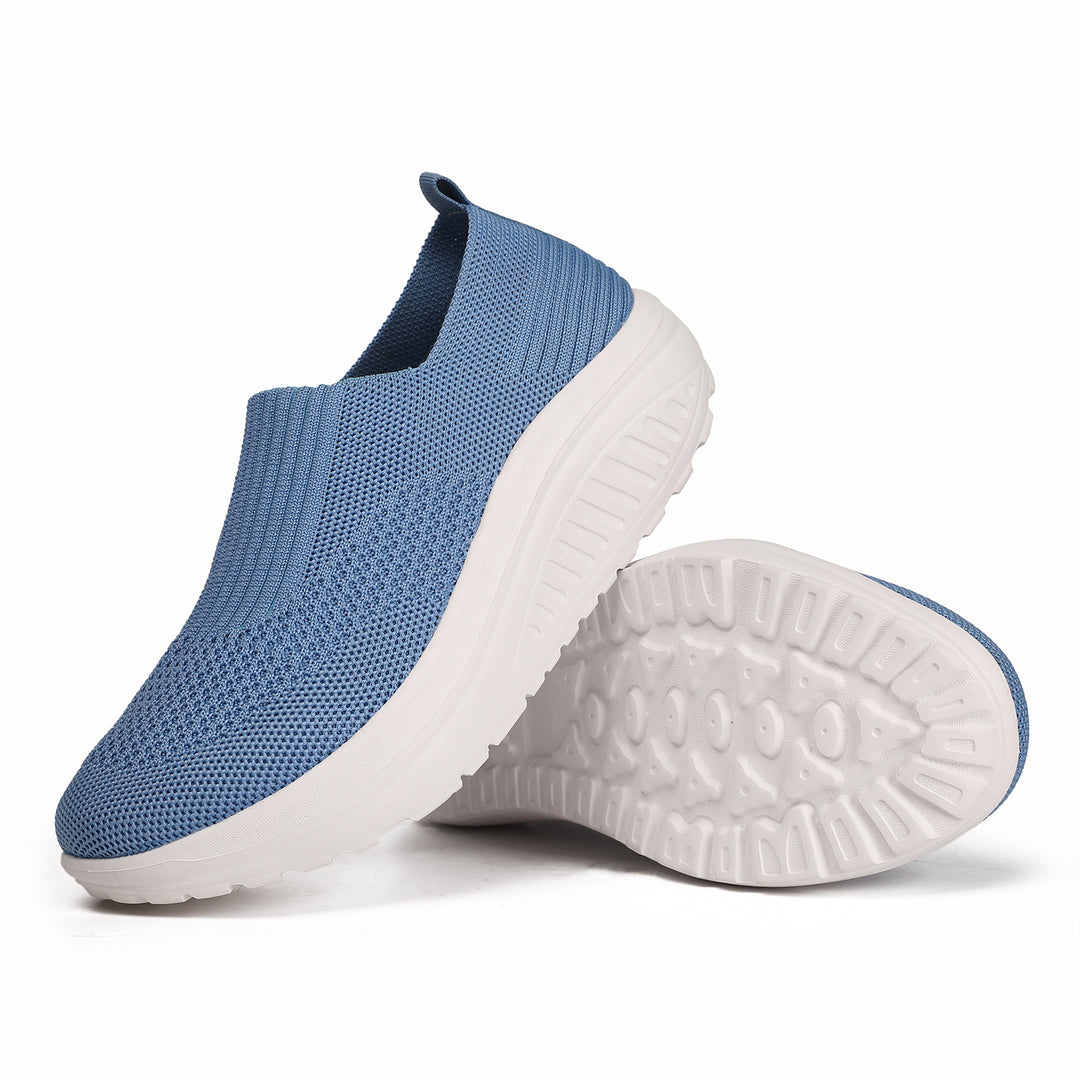 Damen nan Slip-On-Strickschuh mit elastischem Einstieg und viskoelastischer Komfortsohle Drune