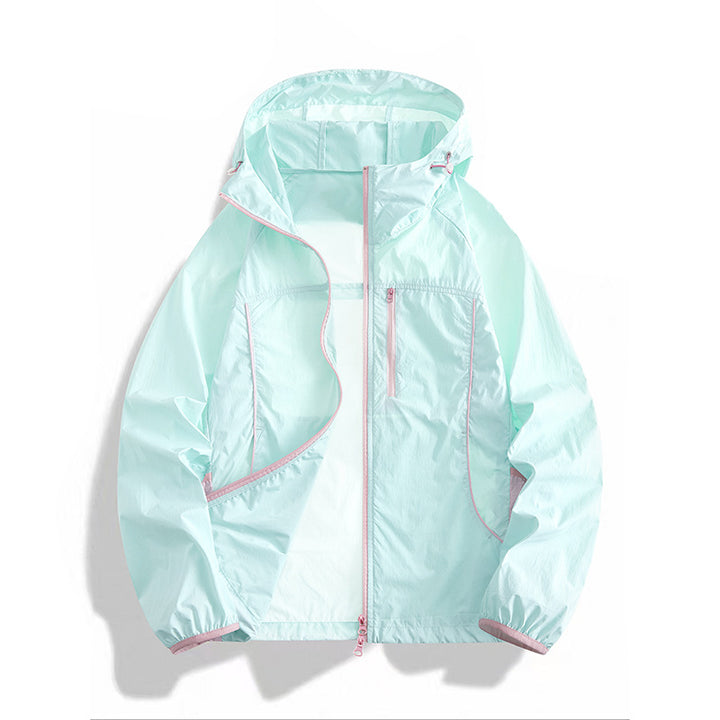 Damen Leichte Winddichte Outdoor Jacke Drune