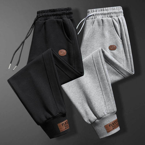 Herren bequeme Sweatpants mit verstellbarem Bund und praktischen Taschen Drune