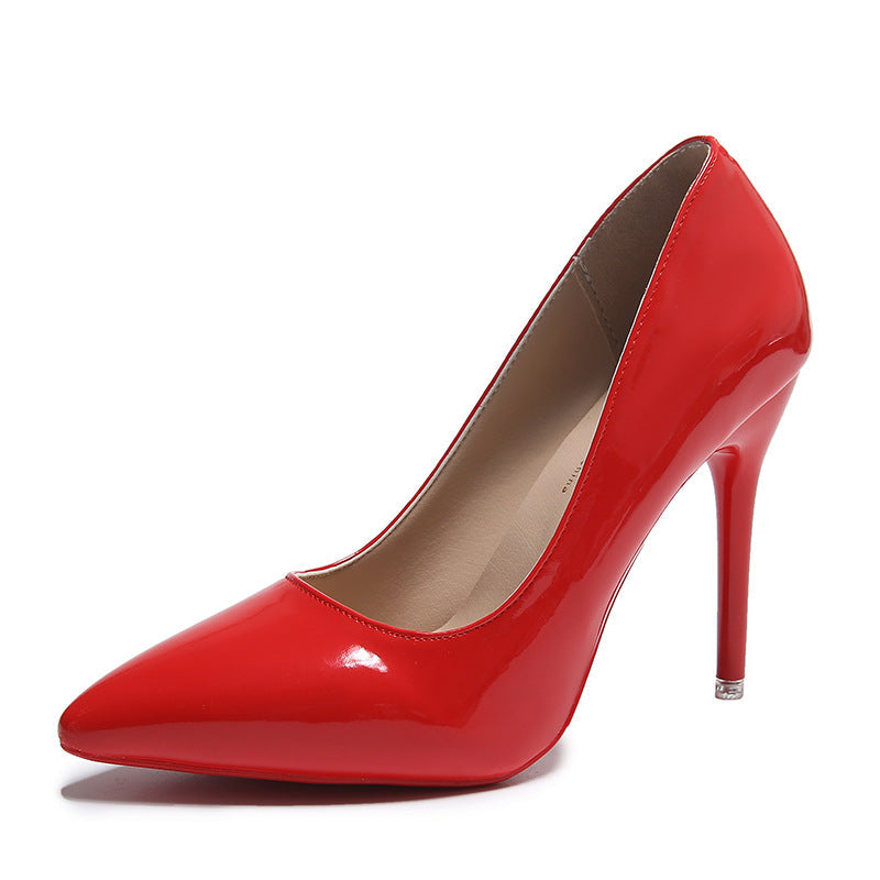 Damen elegante Stiletto-Pumps mit modischer Spitzenform Drune