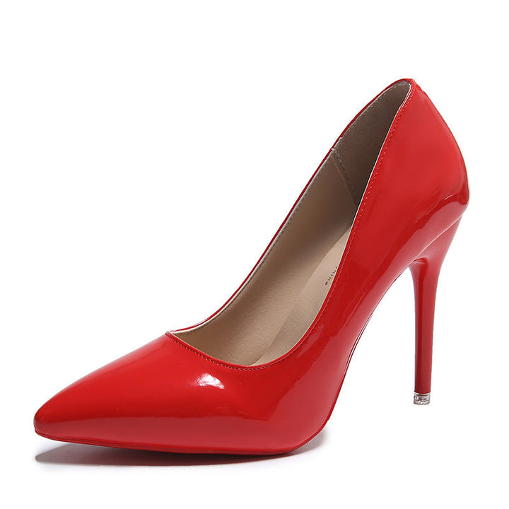 Damen elegante Stiletto-Pumps mit modischer Spitzenform Drune
