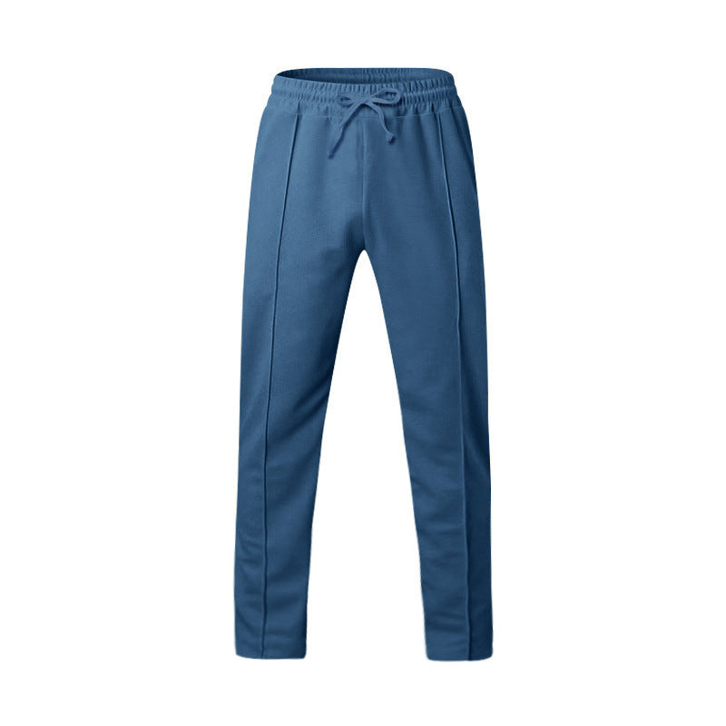 Herren nan tapered Jogginghose mit Ziernaht, elastischem Kordelbund und schlanker Beinpartie Drune