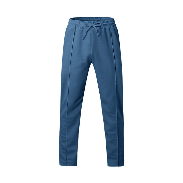 Herren nan tapered Jogginghose mit Ziernaht, elastischem Kordelbund und schlanker Beinpartie Drune