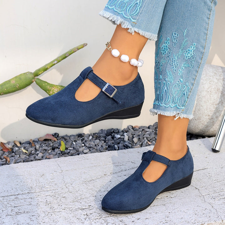 Damen Halbschuhe mit elegantem Riemendesign Drune