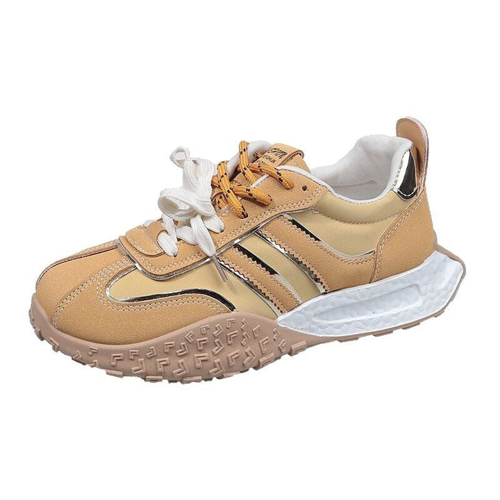 Damen Chunky Sneaker mit rutschfester Sohle und atmungsaktivem Obermaterial Drune