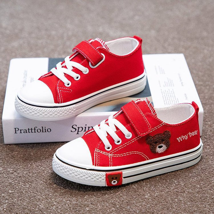 Kindersneaker mit stylischem Klettverschluss