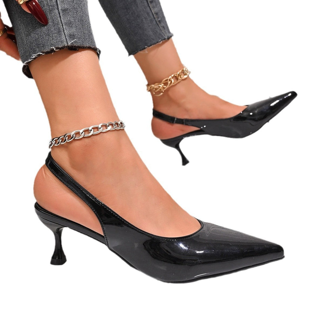 Damen Slingback Pumps mit elegantem spitzen Design und bequemer Fußbettgestaltung Drune