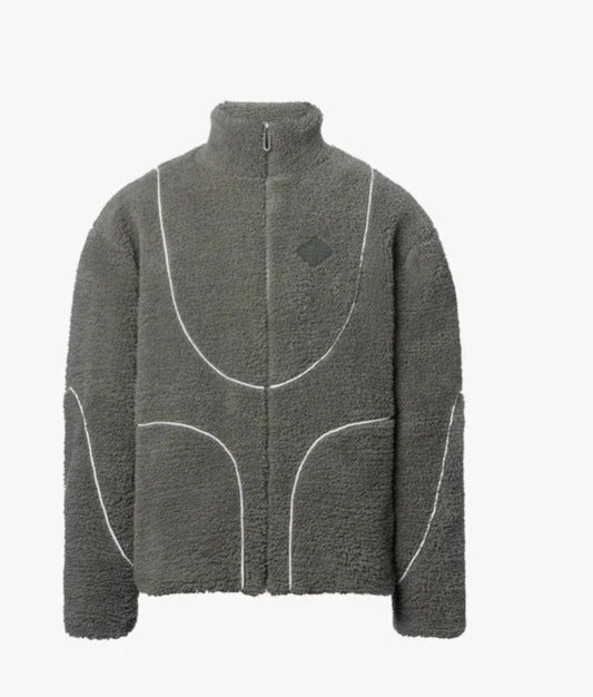 Damen Fleecejacke mit hohem Kragen und praktischen Reißverschlusstaschen Drune