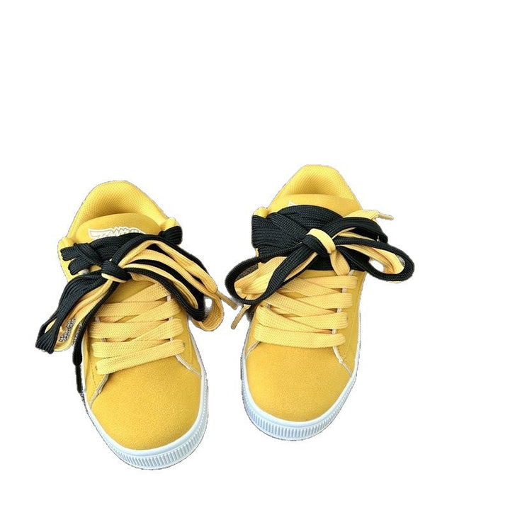Damen Sneakers im Retro-Stil mit gepolsterter Zunge und atmungsaktivem Obermaterial Drune
