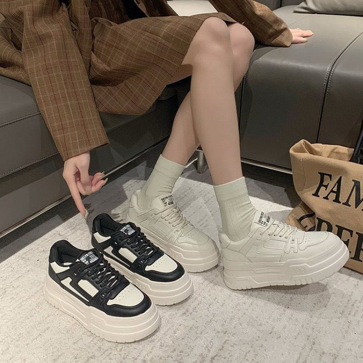 Damen Sportliche Chunky Sneakers Drune