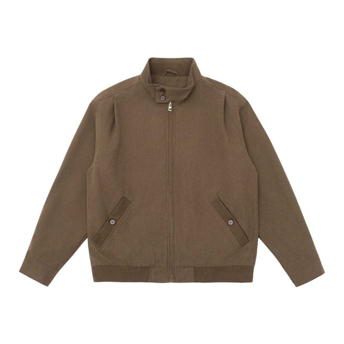 Herren Gepolsterte Jacke im Cord‑Look mit Stehkragen und aufgesetzten Pattentaschen Drune