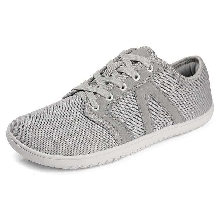 Unisex nan minimalistischer City-Sneaker mit feinmaschigem Textiloberteil, gepolstertem Einstieg und flexibler Gummilaufsohle Drune