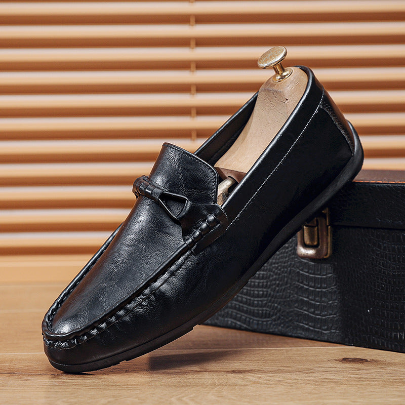 Herren Elegante Mokassins mit feinen Details Drune