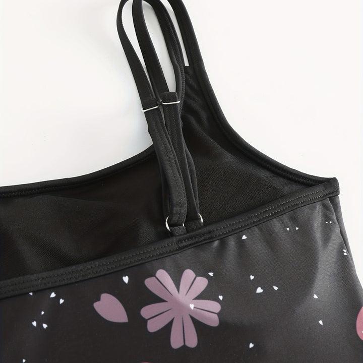 Damen Sport Tankini mit verstellbaren Trägern Drune