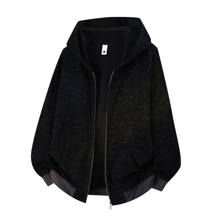 Damen weite Samt-Jogginghose mit elastischem Bund, Tunnelzug und lässiger Culotte-Passform Drune