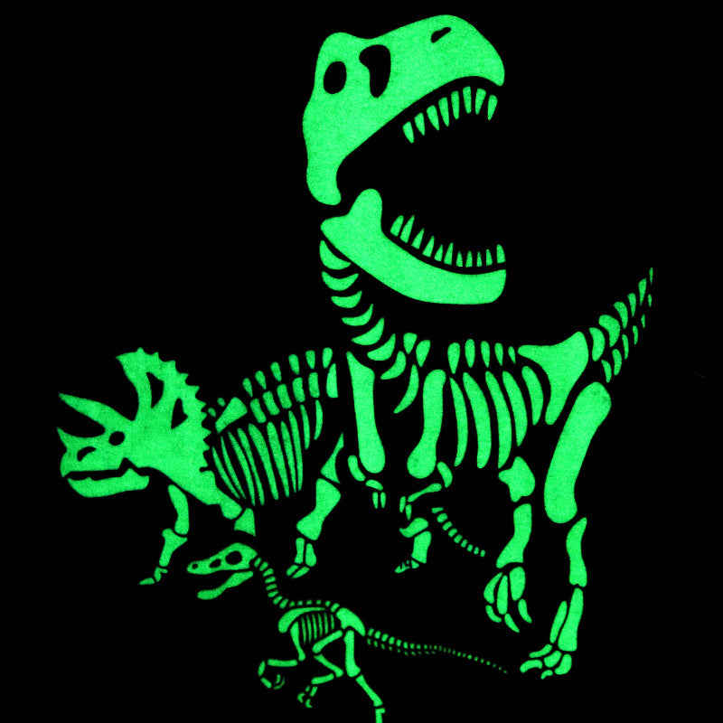 Jungen T-Shirt mit aufregendem Dinosaurier-Skelett-Design Drune