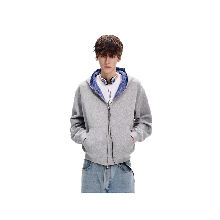 Damen modische Kapuzenjacke mit praktischen Taschen Drune