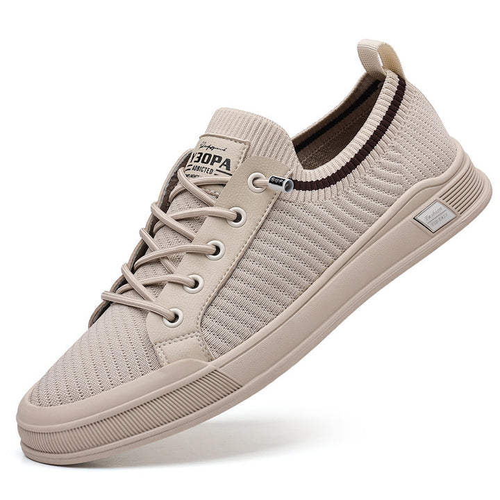 Herren Leichter gestrickter Low-Top-Sneaker mit sockenhaftem Schaft und dämpfender EVA-Sohle Drune