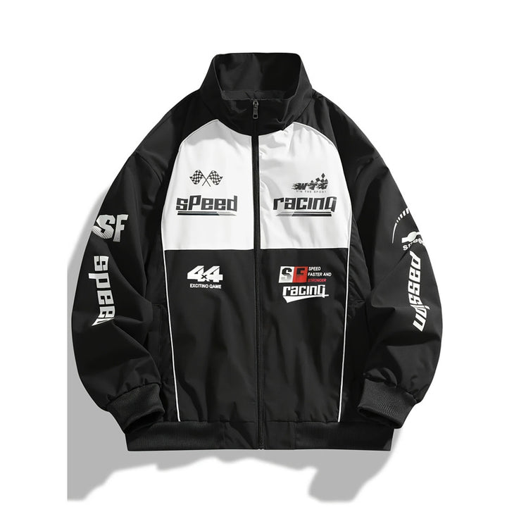 Herren Sportliche Racingjacke Drune
