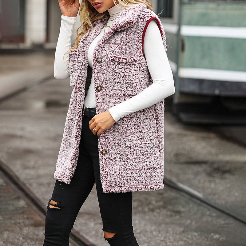 Drune | Gilet Lässiger Fleece