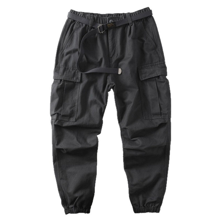 Herren Cargo-Hose mit verstellbarem Bund und praktischen Taschen Drune