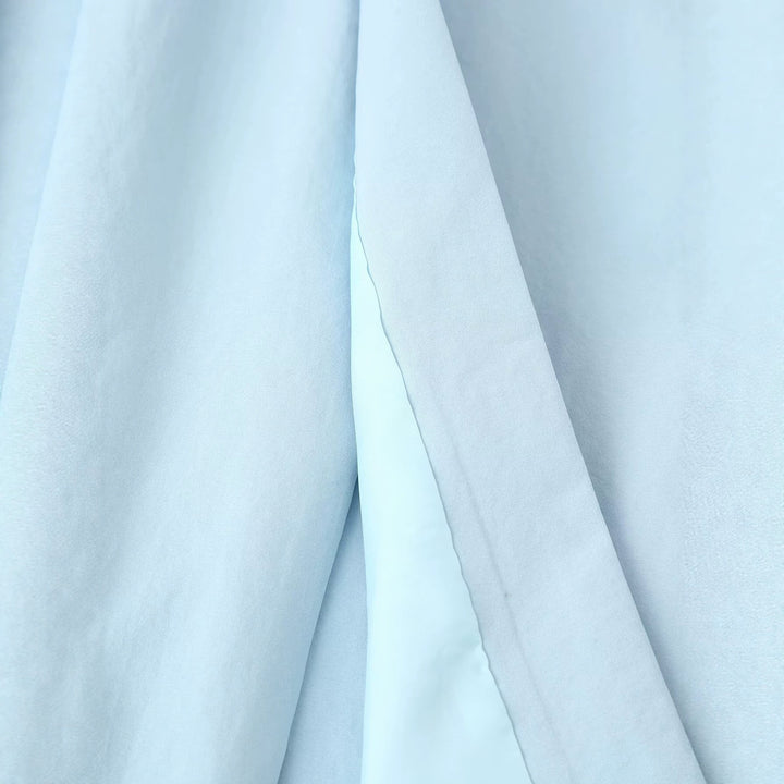 Damen Leichter taillierter Trenchcoat mit verdeckter Knopfleiste und Bindegürtel Drune
