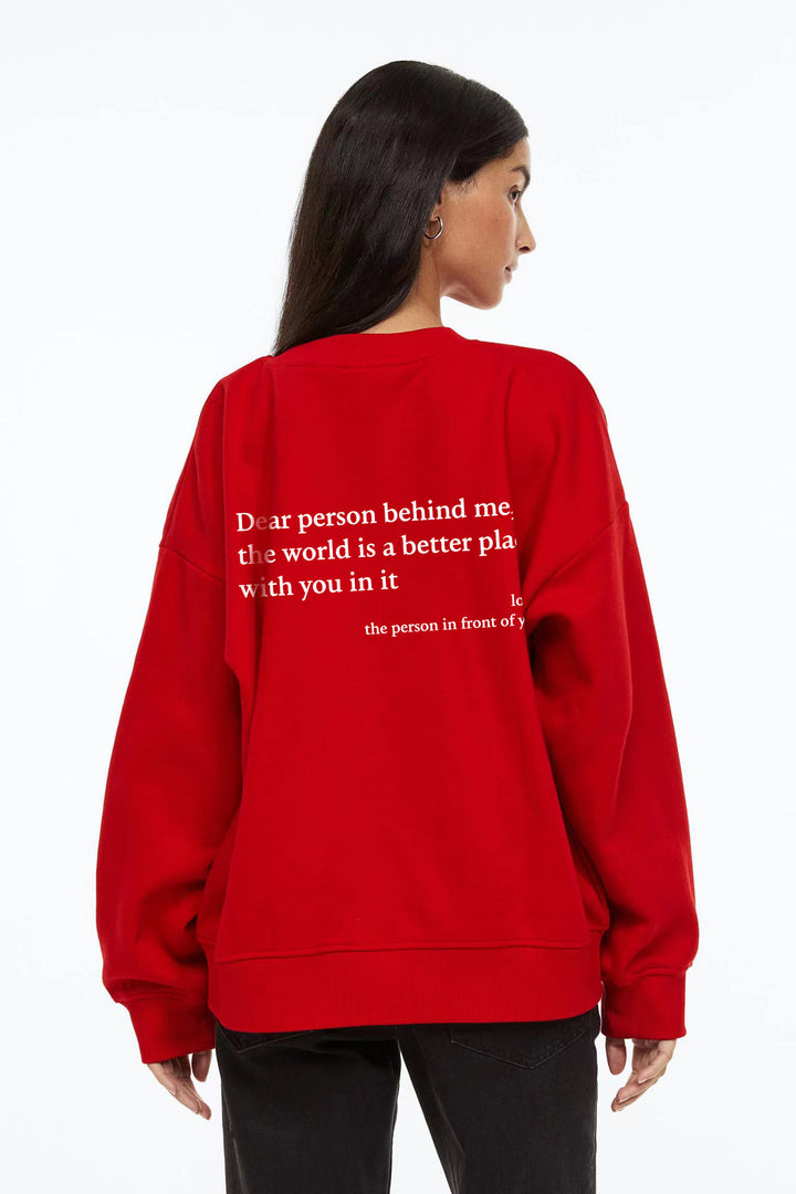 Damen Sweatshirt mit inspirierendem Motiv und gemütlichem Schnitt Drune