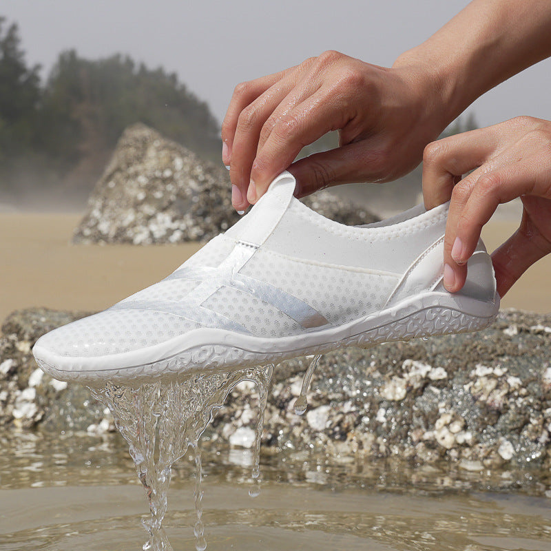 Unisex nan leichte atmungsaktive Aquaschuhe mit rutschfester Gummisohle Drune