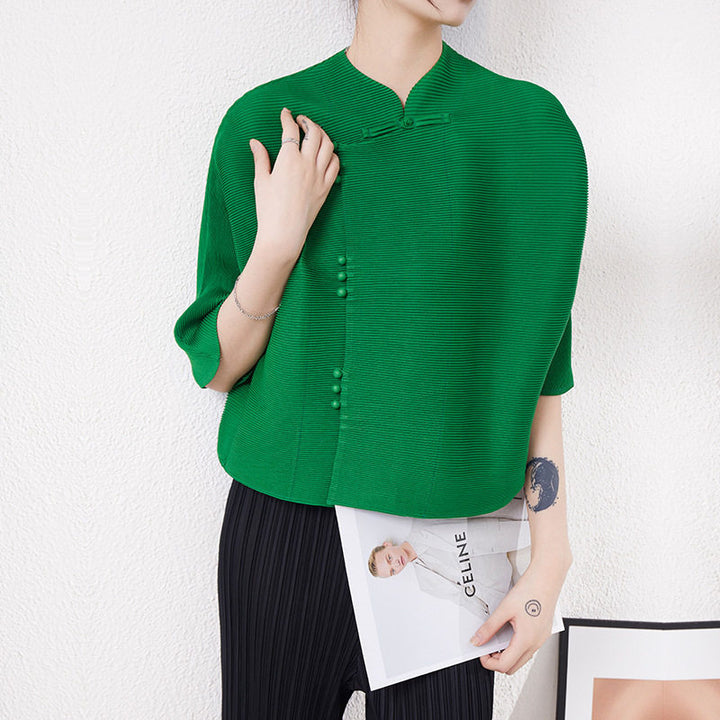 Damen Stylische Tunika mit asymmetrischem Schnitt Drune