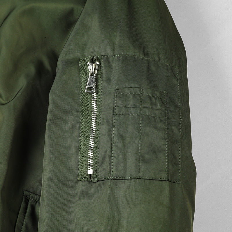 Herren Modische Pilotenjacke Drune
