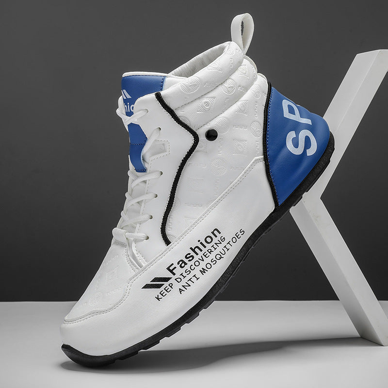 Damen Sportliche High-Top Sneakers mit robuster Sohle und schützendem Material Drune