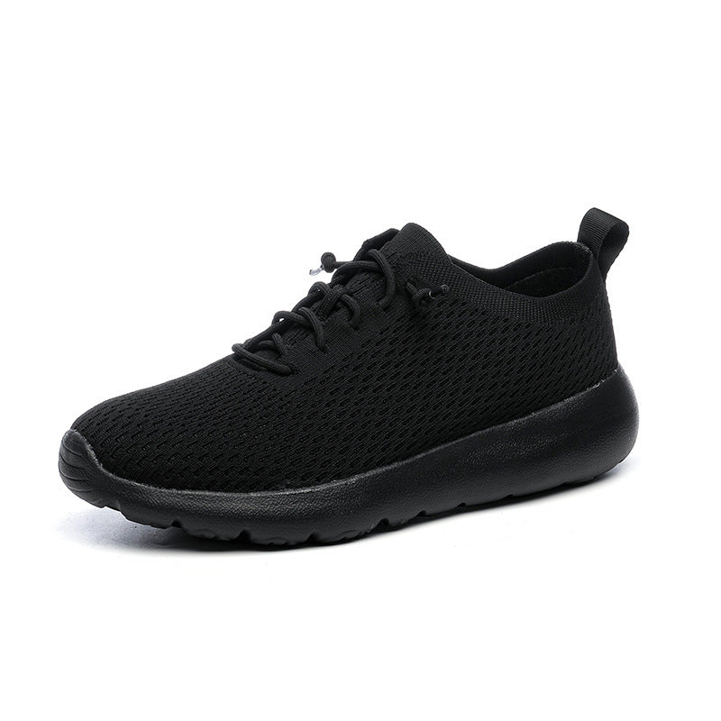 Unisex atmungsaktive Strick‑Slip-On Sneaker mit elastischem Schaft, Zuglasche und gedämpfter Leichtsohle Drune