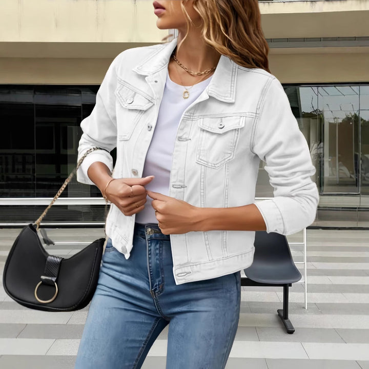 Damen Lässige Utility-Jacke mit strukturierten Details Drune