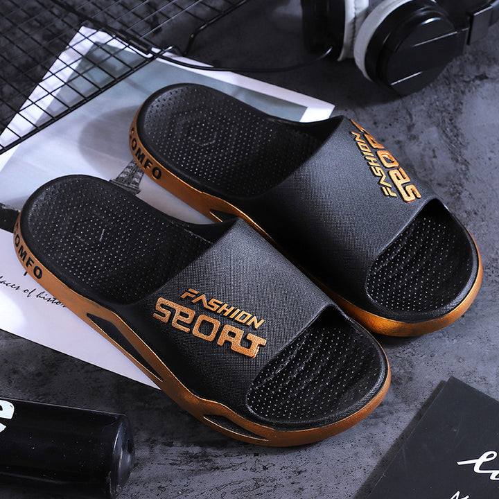 Herren Sportliche Badeschuhe mit rutschfester Sohle und atmungsaktivem Obermaterial Drune