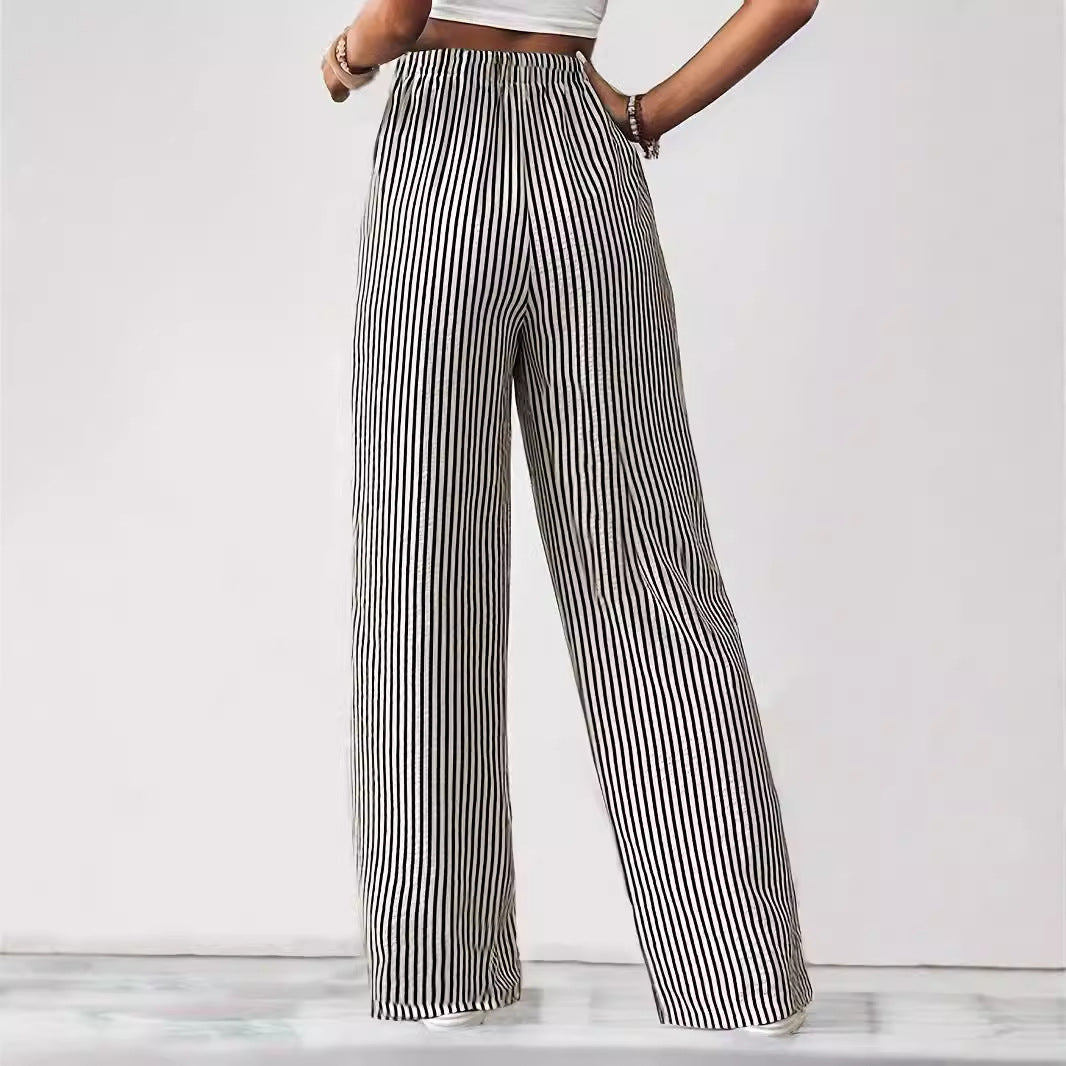 Damen weite Karottenhose Drune