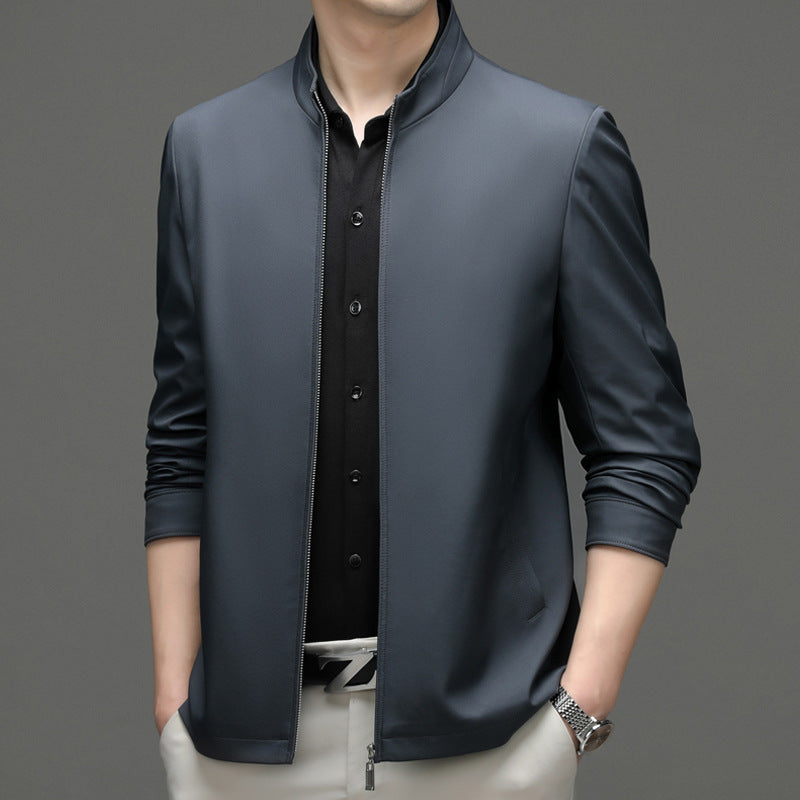 Herren moderne Sportjacke mit praktischem Stehkragen und Atmungsaktivität Drune