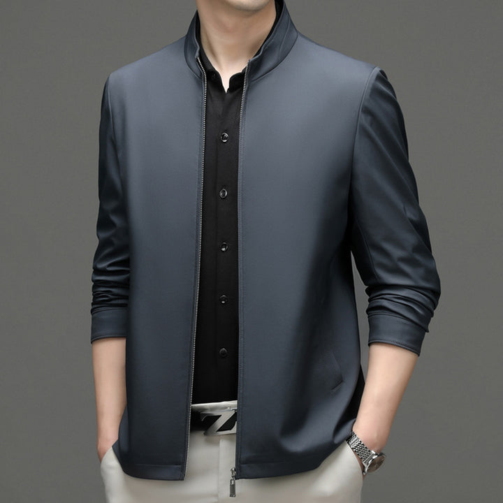 Herren moderne Sportjacke mit praktischem Stehkragen und Atmungsaktivität Drune