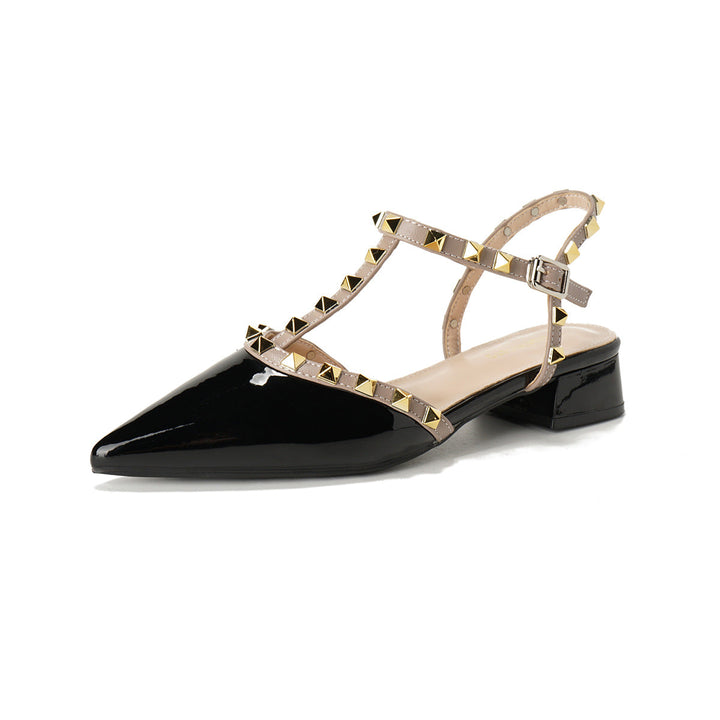 Damen Slingback-Pumps mit elegantem Nieten-Design Drune