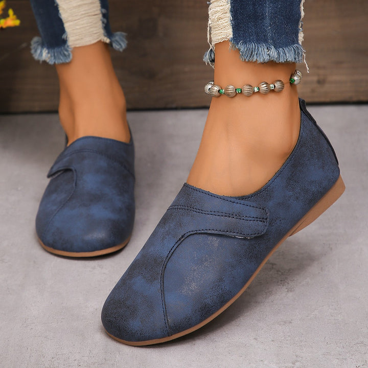 Damen nan casual Komfort-Slipper mit ergonomischer Polstersohle und weichem Microvelours-Obermaterial Drune