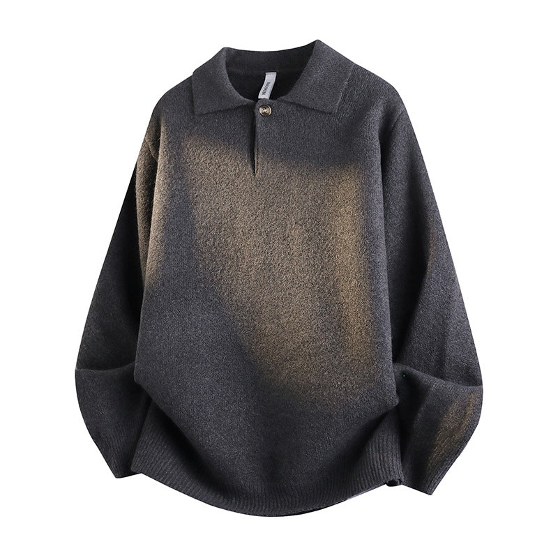 Damen Eleganter Strickpullover mit Knopfleiste Drune