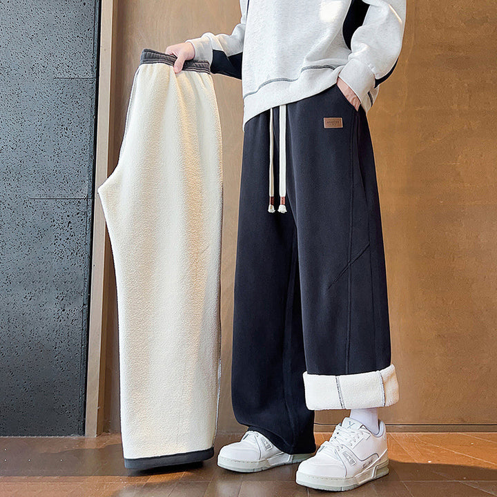 Damen Bequeme Fleece-Hose
