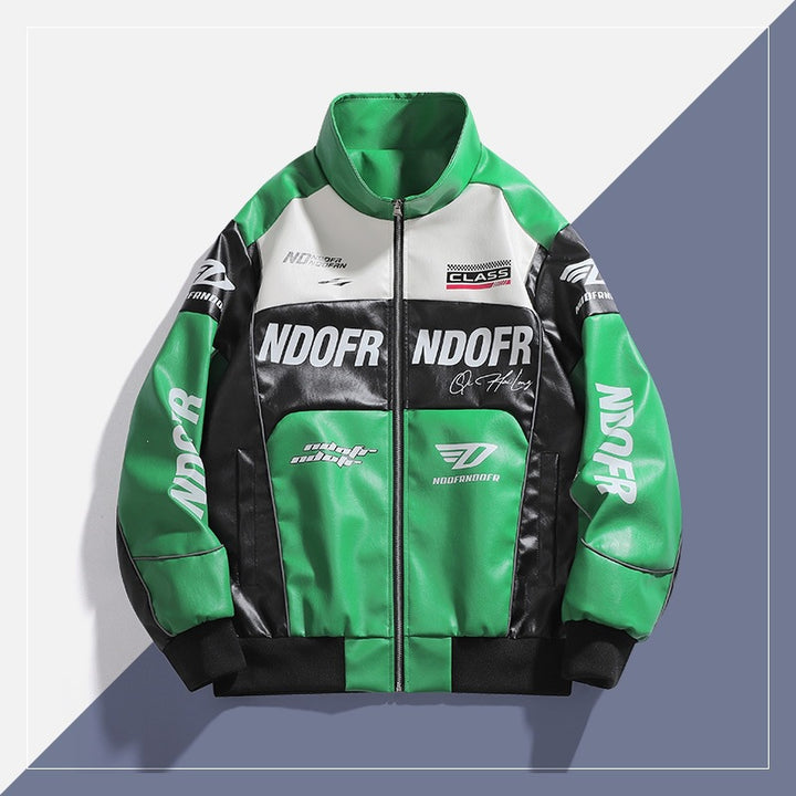 Herren Bikerjacke mit reflektierenden Details Drune