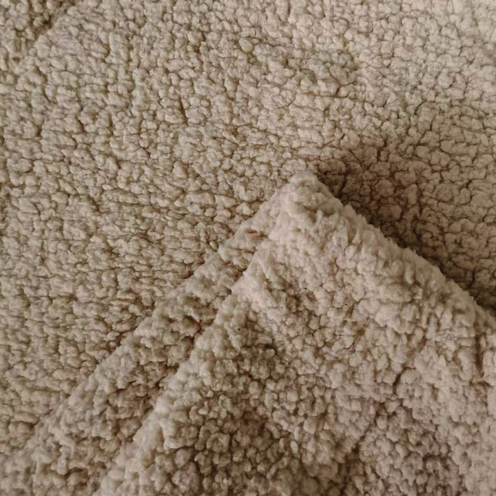 Damen Kuscheliger Fleece-Pullover mit hohem Kragen und weit geschnittenen Ärmeln Drune