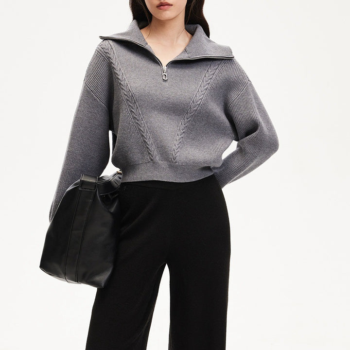 Damen Modischer Pullover Drune