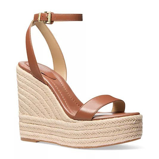 Damen Espadrille Wedge Sandalen mit verstellbarem Knöchelriemen Drune