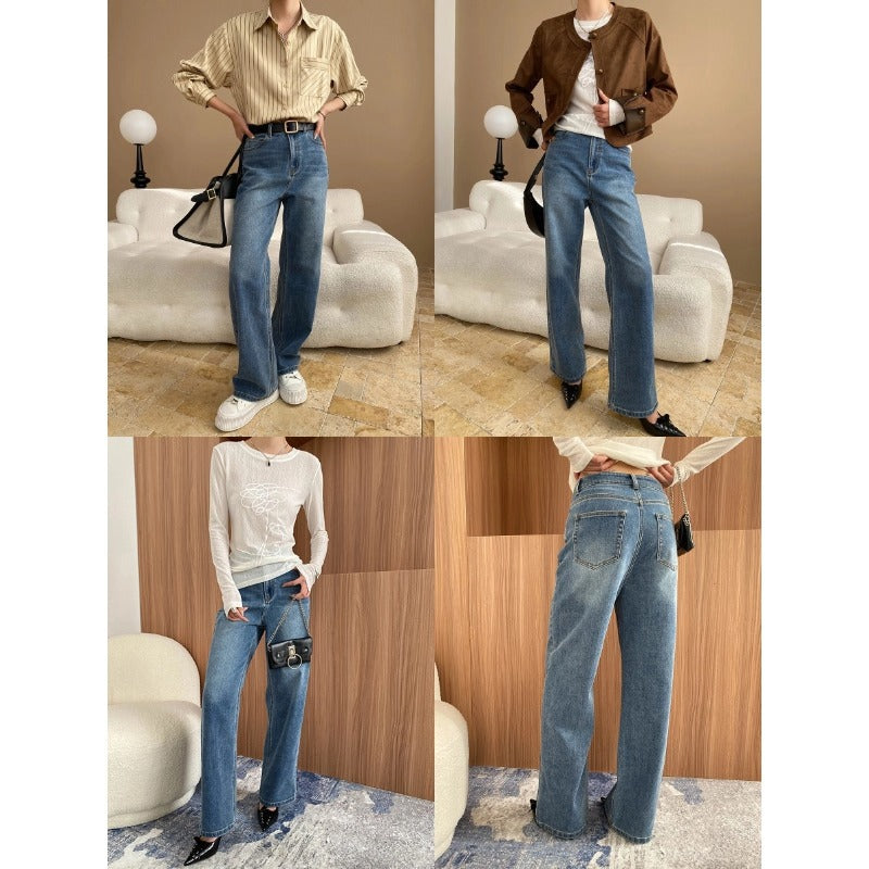 Damen Langarmshirt mit feinem Grafikdruck und leichtem Stoff Drune