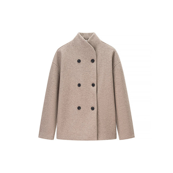 Damen elegante Doppelreiher-Jacke im modischen Schnitt Drune