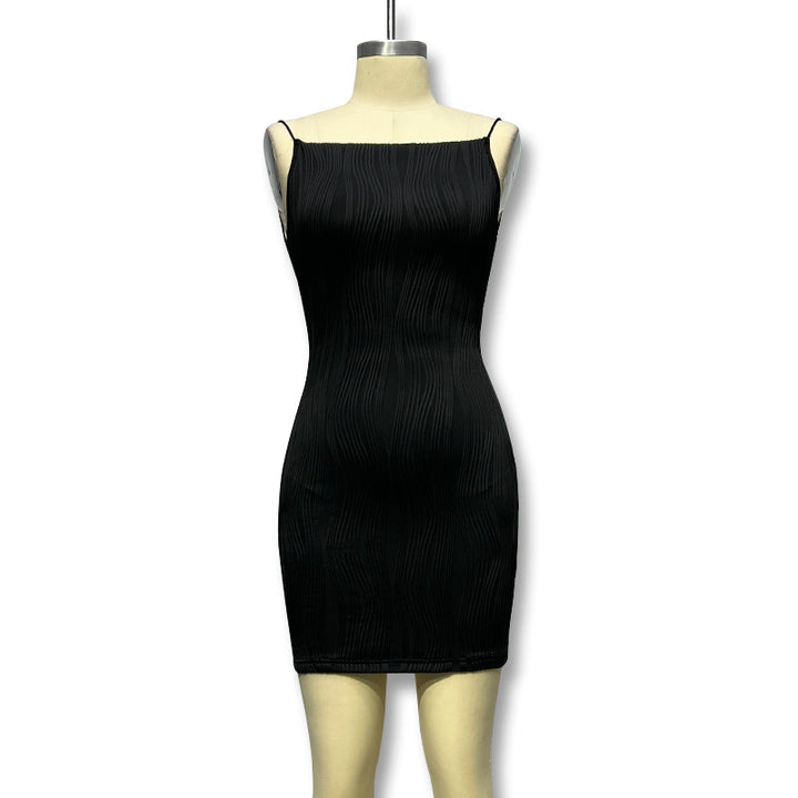 Damen Figurbetontes Mini-Kleid mit innovativer Rippstruktur Drune